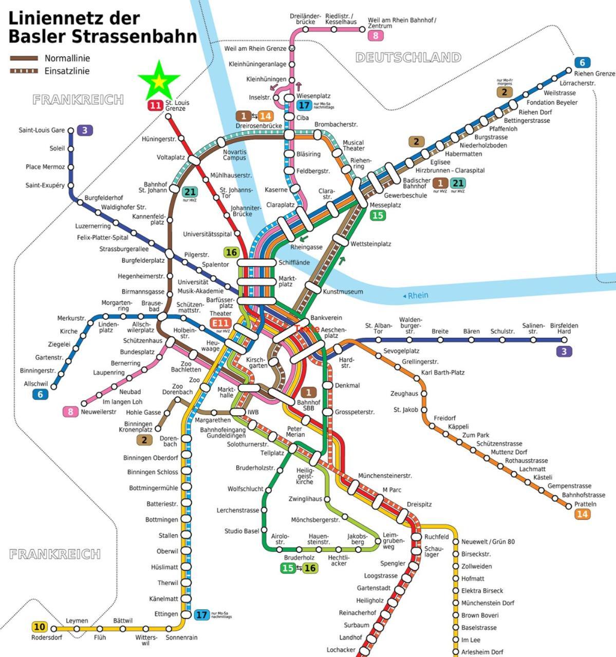 A Few Steps From Basel With Balcony And Free Private Parking Apartment Saint-Louis  Exterior foto